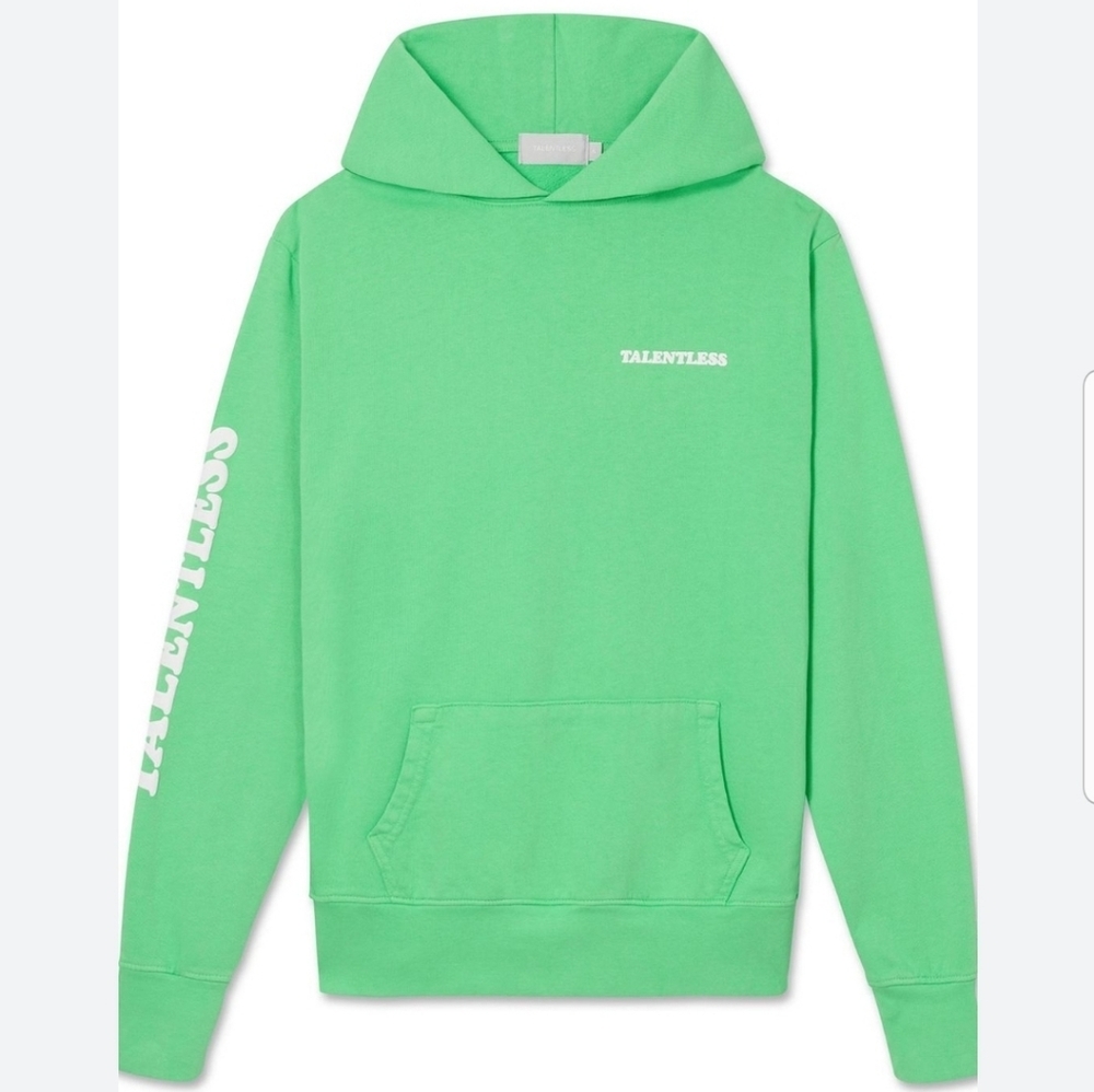 Talentless Unisex Oversized Hoodie-Higjlighter Size XS Color Green